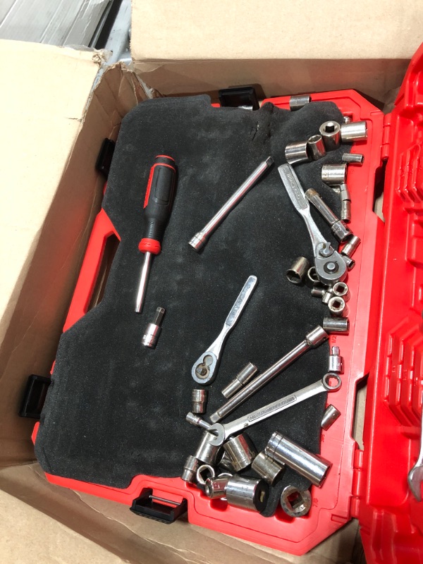 Photo 2 of  Husky, Pittsburgh, Alltrade, Durallast, Blackhawk and more Mechanics Tool Set, SAE / Metric, 189-Piece (CMMT12034)