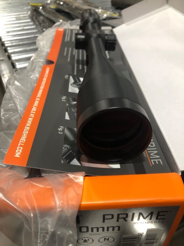 Photo 3 of Bushnell 6-18X50 Sfp, Multi-X Reticle, Black, Box RP6185BS3