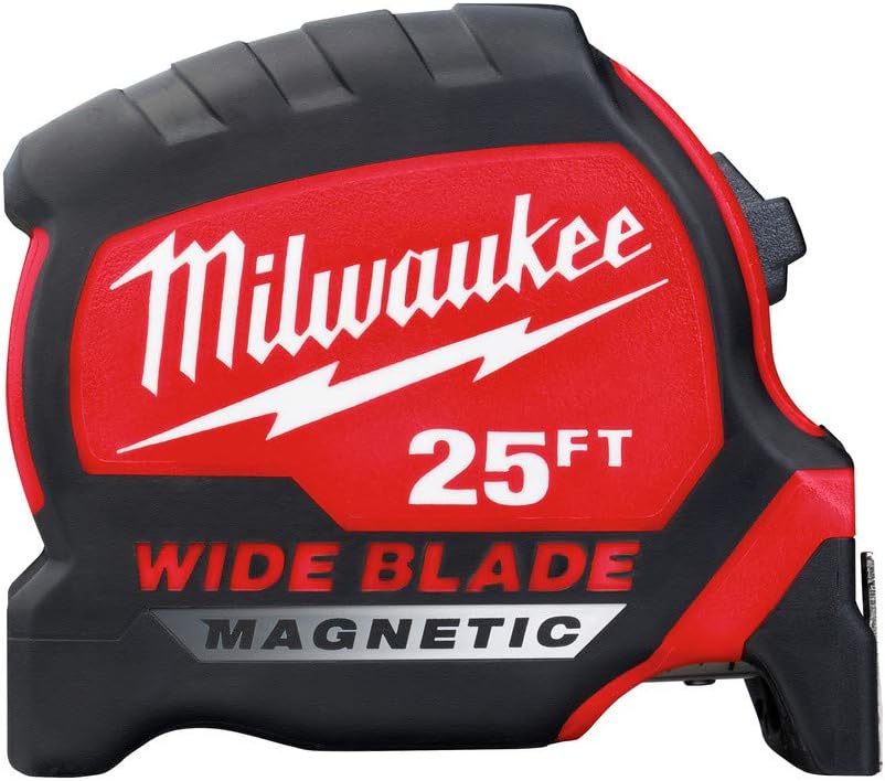 Photo 1 of 25' Milwaukee Magnetic Wide Blade Tape Measure