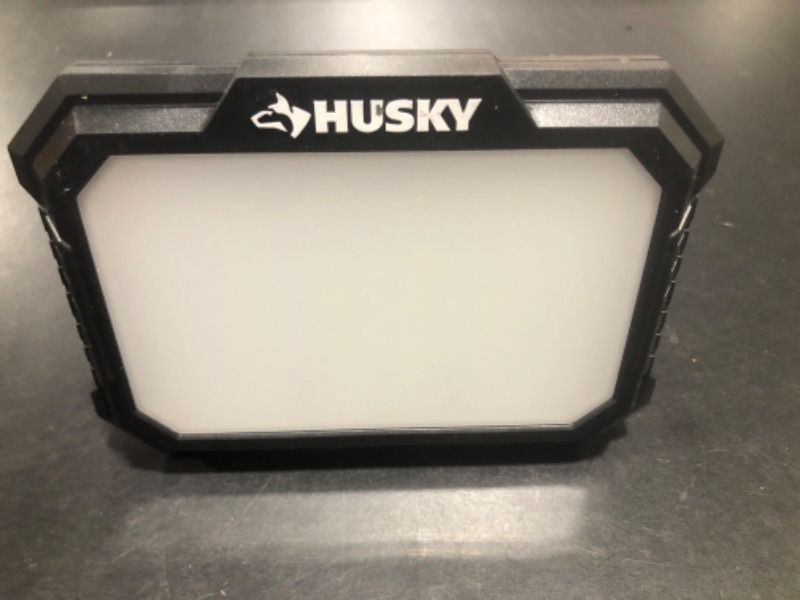 Photo 1 of Husky 1200 Lumens Rechargeable Magnetic Utility Light