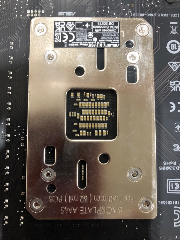 Photo 1 of ASUS ROG Strix B650E-E Gaming WiFi AM5 (LGA1718) Ryzen 7000 Gaming Motherboard(16+2 Power Stages,DDR5,4X M.2 Slots, PCIe® 5.0, WiFi 6E, 2.5G LAN,USB 3.2 Gen 2x2 Type-C® Rear I/O Port, Aura Sync RGB)