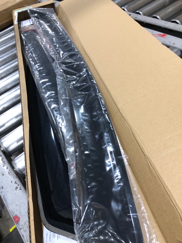 Photo 1 of Lightronic WV194714 in-Channel Side Window Visor Deflector Rain Guard, Dark Smoke Shatterproof, 4 PCS Set for 2013-2020 Ford Fusion