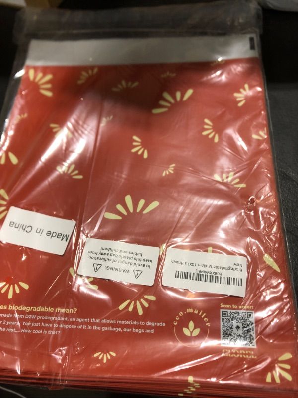 Photo 1 of CLOREL 10x13 Inch 110 Pcs Poly Mailers Shipping Envelopes, Self-Sealing Envelopes, Keep Items Safe & Protected, Enhanced Durability, Waterproof, Tamper-Evident, Boutique Custom Bags