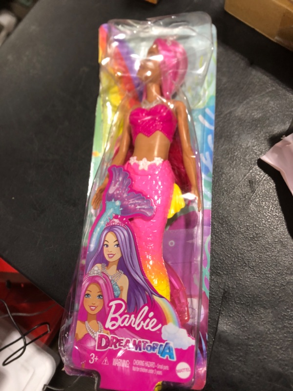 Photo 2 of Barbie Dreamtopia Doll
"Box is damage"