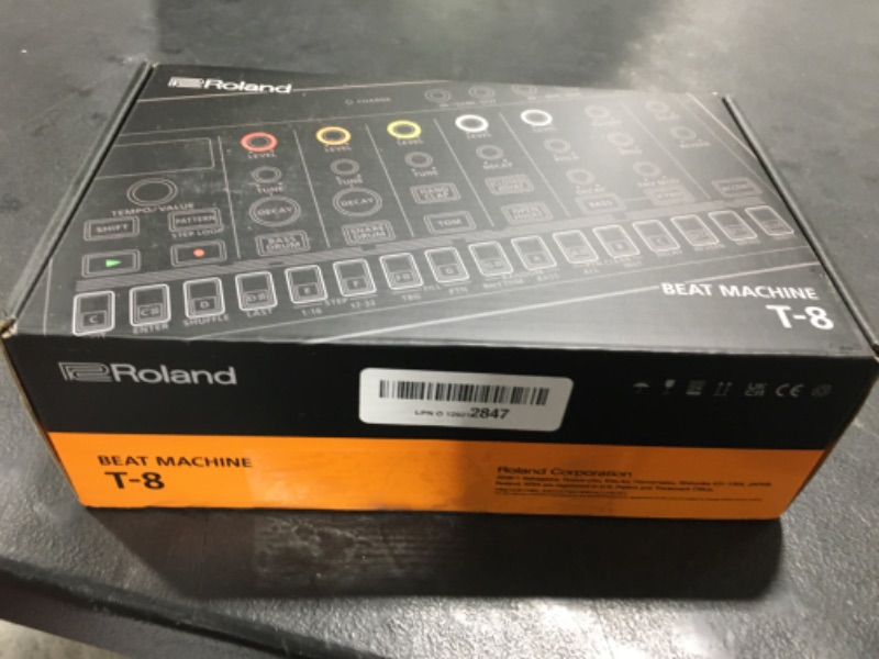 Photo 3 of Roland AIRA Compact T-8 Beat Ultra-Portable Bass Machine Sounds | TR-REC Drum Sequencer | Six Rhythm Tracks | Built-in Effects | USB and MIDI Connectivity