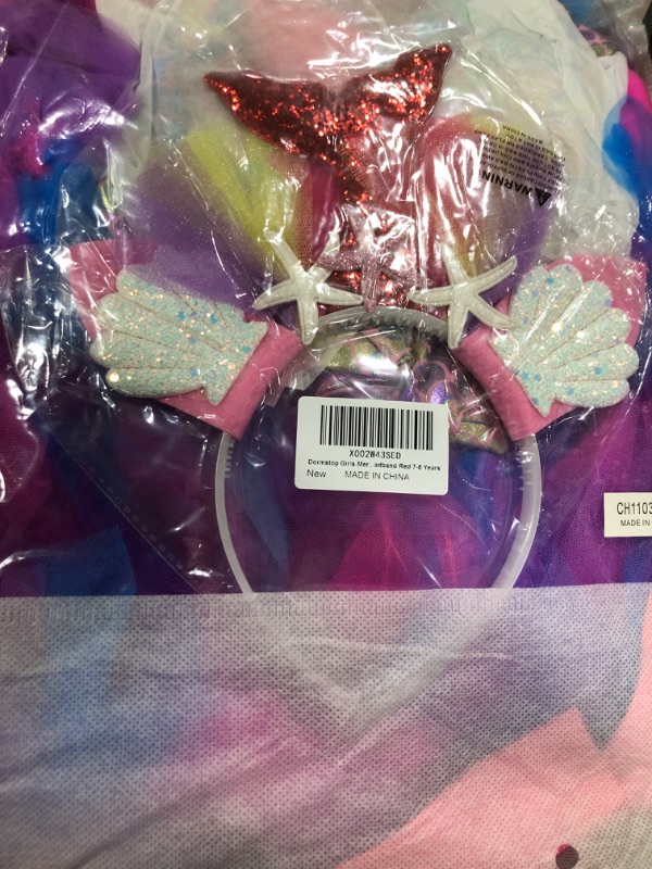 Photo 1 of GIRLS MERMAID COSTUME
SIZE 7-8YEARS