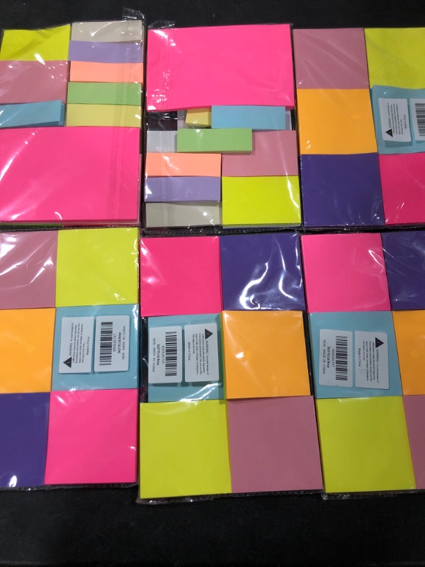 Photo 1 of MULTIPACKS OF STICKY NOTES