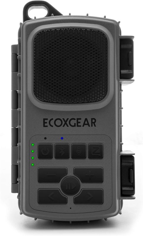 Photo 1 of ECOXGEAR Floating Bluetooth Speaker with Waterproof Dry Storage for Your Smartphone: EcoExtreme 2 (GREEN)
