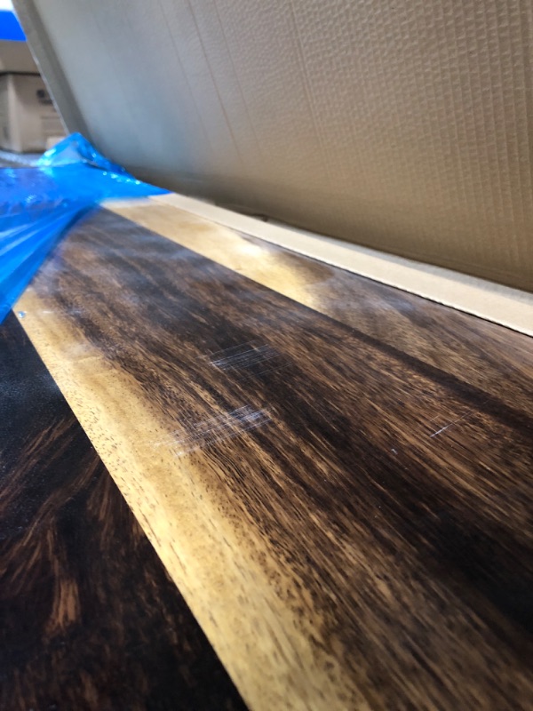 Photo 1 of 4 ft. L x 25 in. D Finished Saman Solid Wood Butcher Block Countertop With Live Edge
by
Hampton Bay