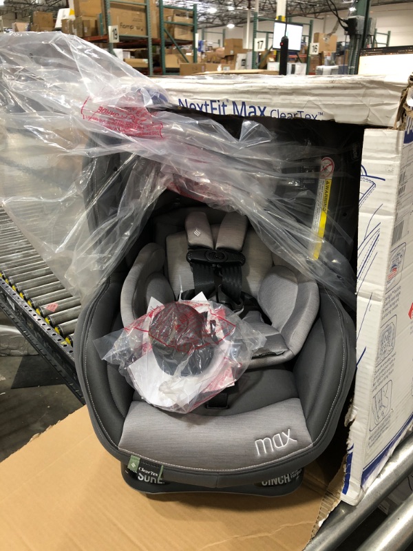 Photo 1 of Chicco NextFit Max ClearTex Convertible Car Seat| Rear-Facing Seat for Infants 12-40 lbs. | Forward-Facing Toddler Car Seat 25-65 lbs. | Baby Travel Gear | Cove/Grey Cove/Grey NextFit Max ClearTex