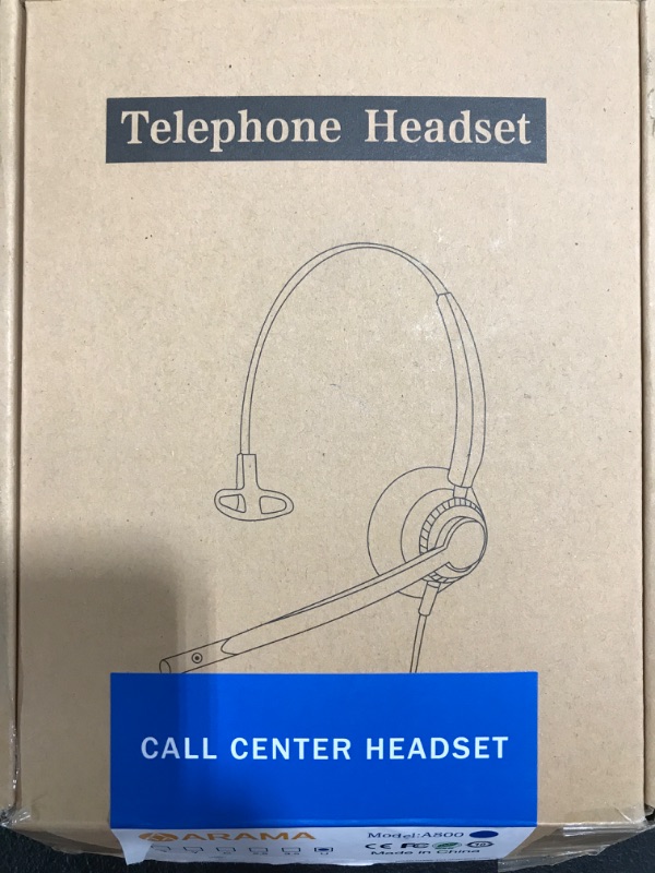 Photo 1 of TELEPHONE HEADSET. OPEN BOX. 