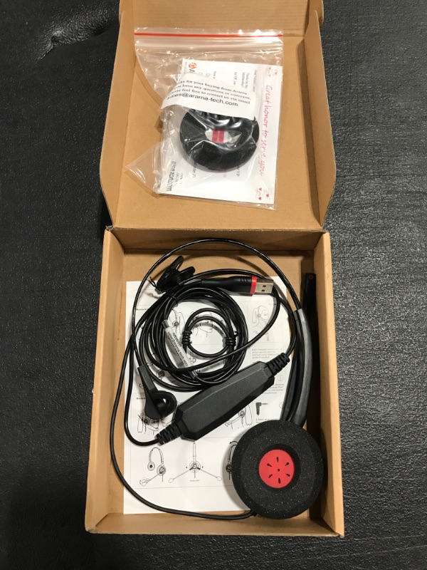 Photo 2 of TELEPHONE HEADSET. OPEN BOX. 