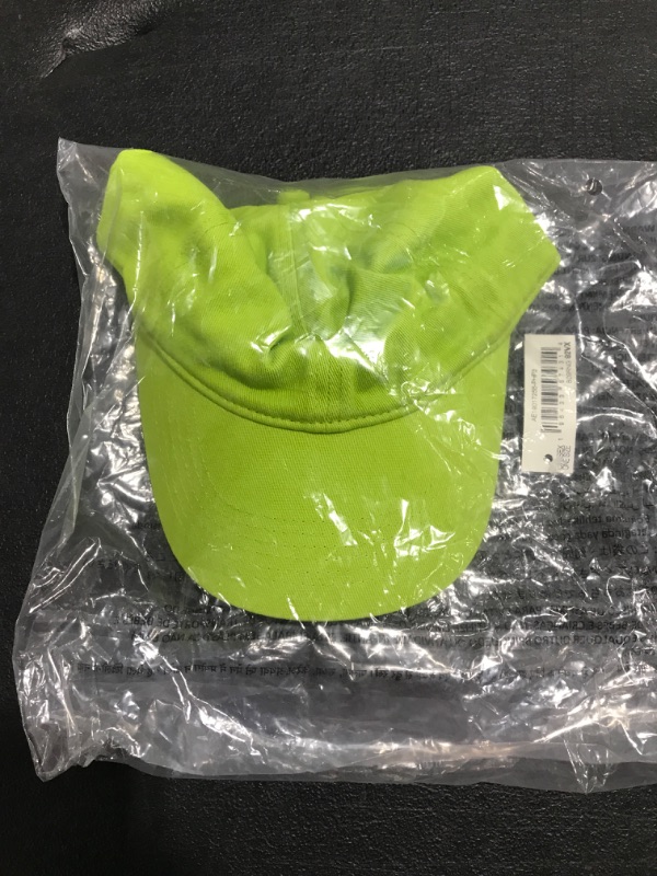 Photo 3 of Amazon Essentials Men's Baseball Cap, Lime Green, One Size
