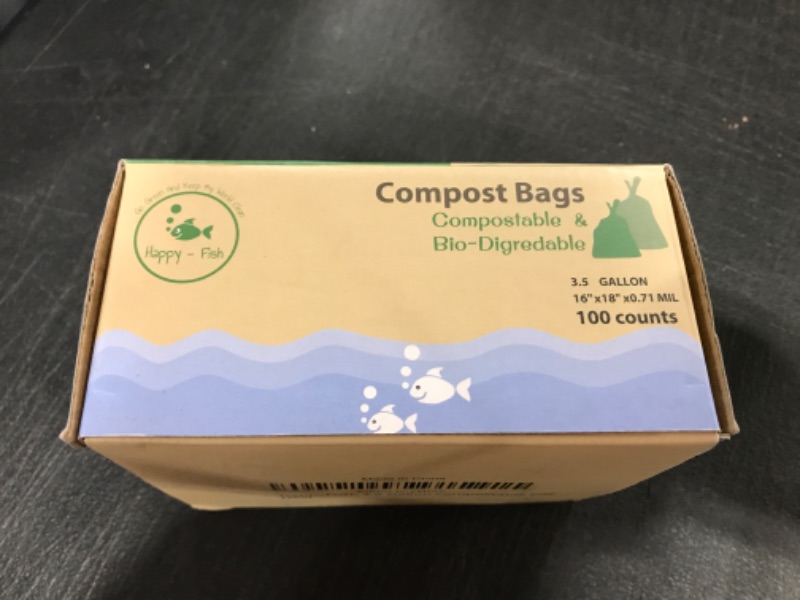 Photo 1 of 3.5 GALLON COMPOST BAGS, 100 COUNT