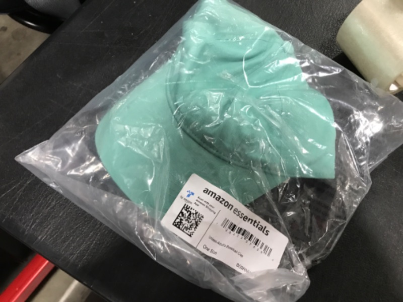 Photo 2 of Amazon Essentials Unisex Baseball Cap One Size Mint Green