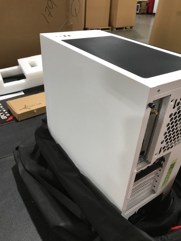 Photo 1 of Skytech Archangel 3.0 Gaming PC Desktop. AMD RYZEN 5 3600 6 CORE 3.6GHZ. RTX 3060. 16GB DDR4 3000 GAMING MEMORY. 1TB SSD. MICROSOFT WINDOWS 10 HOME 64 BIT. OPEN BOX. 
