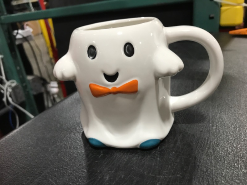 Photo 2 of 12oz Stoneware Ghost Figural Mug