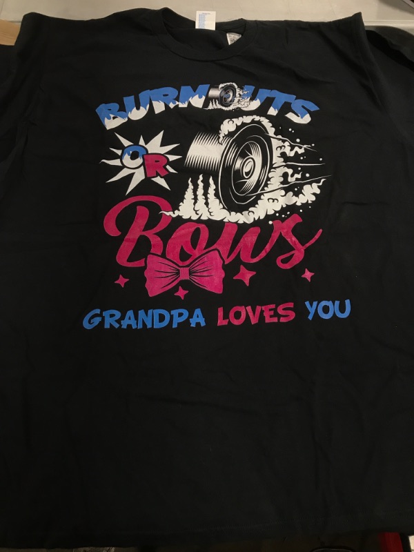 Photo 1 of 2XL GENDER REVEAL SHIRT FOR GRANDPA 