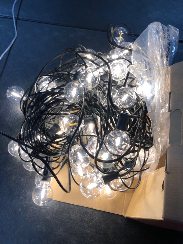 Photo 2 of 100FT G40 Globe String Lights