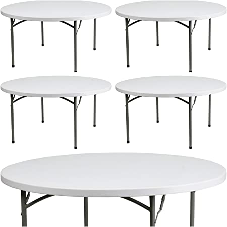 Photo 1 of  Round Plastic Folding Table 