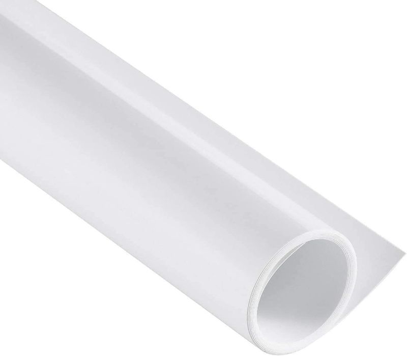 Photo 1 of Meking Photography PVC Backdrop 31x59 inches (80x150cm) White Matte & Reflective PVC Background for Studio Video Product Commercial Ads Live Streaming Shooting
