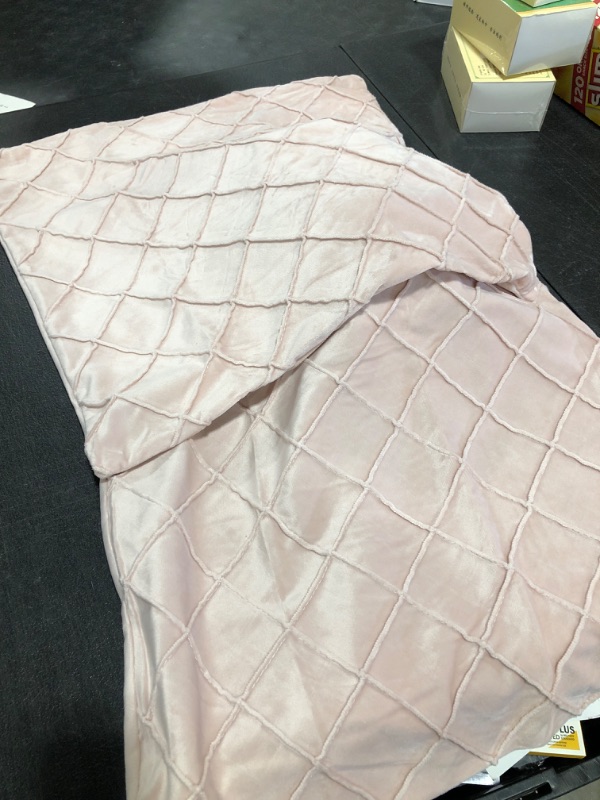 Photo 1 of 2 PC LIGHT PINK PILLOW CASES 