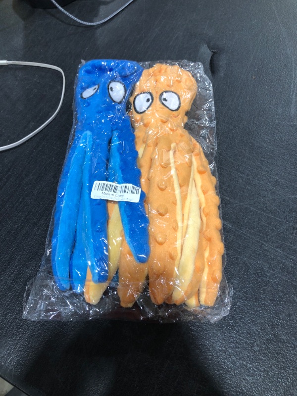 Photo 1 of 2 PC DOG OCTOPUS TOY 