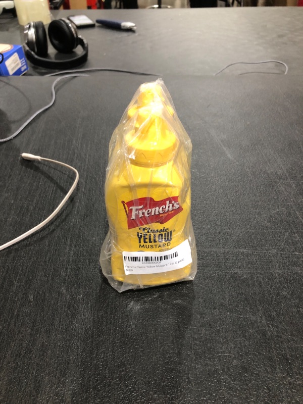 Photo 1 of 2 PC FRENCH YELLOW MUSTARD ( EXP: 02/24/2024) 