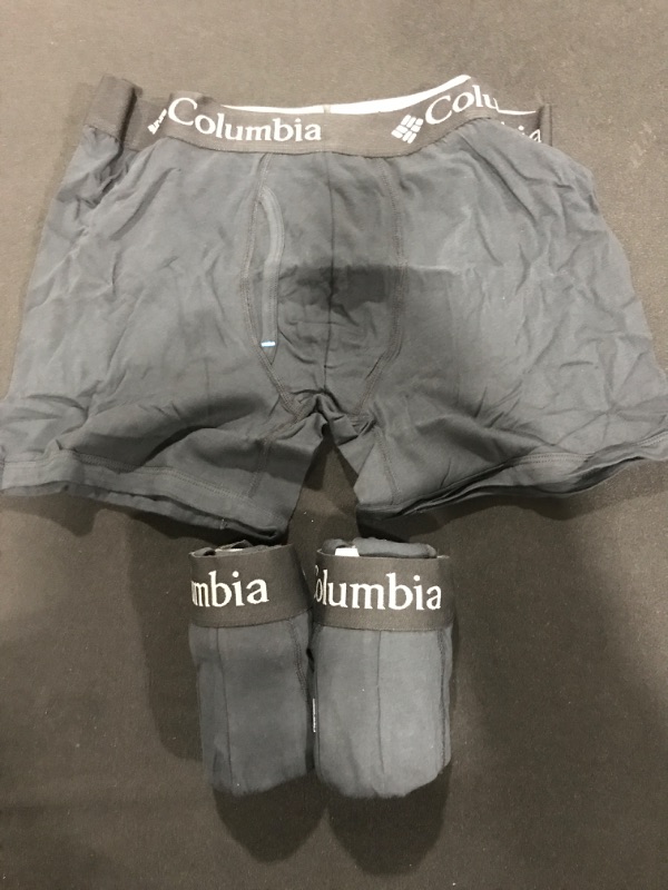 Photo 2 of [Size XL] Columbia Boxer Briefs- Black  3Pack