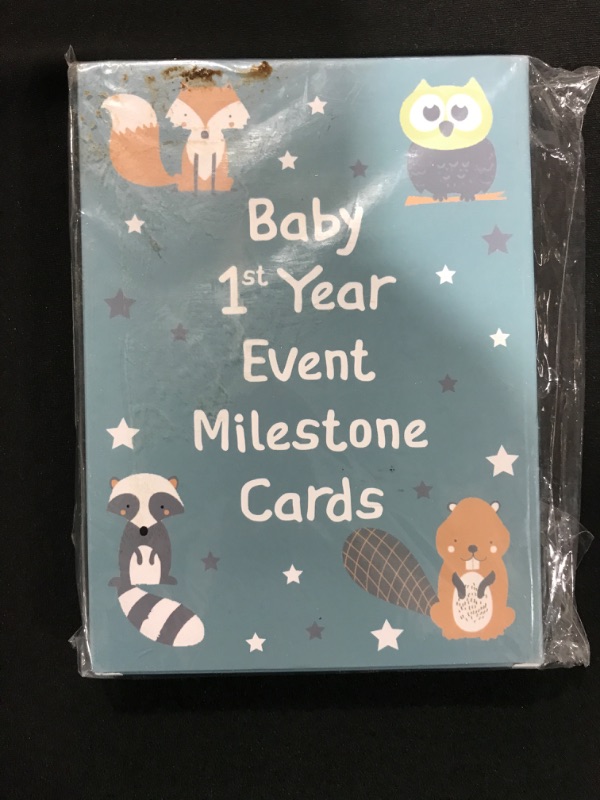 Photo 1 of Baby 1st Year Event Milestone Cards