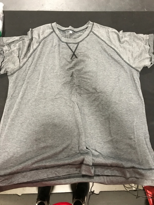 Photo 1 of [Size XXL] Mens Grey Athletic Shirt