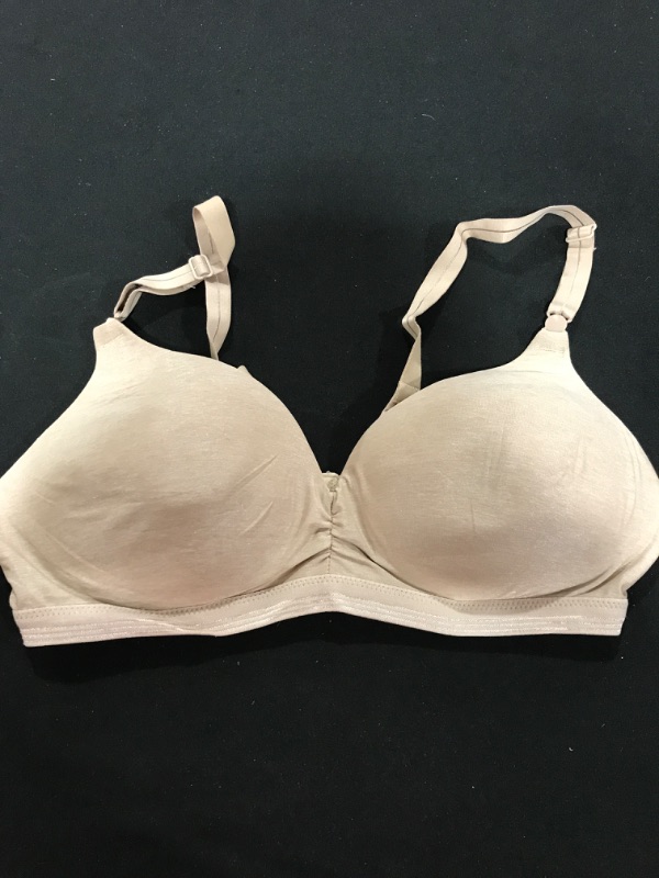 Photo 2 of [Size 38B] Warner's Women's Play It Cool Wire-Free with Lift Bra - Toasted Almond