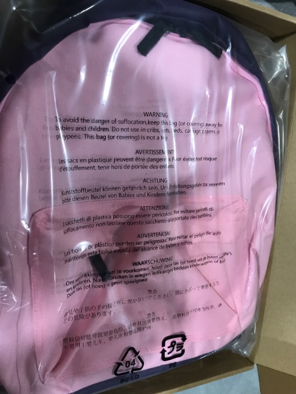 Photo 1 of Amazon Basics School Laptop Backpack - Pink