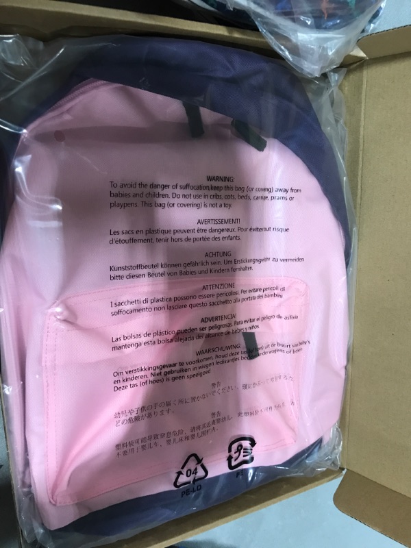 Photo 1 of Amazon Basics School Laptop Backpack - Pink