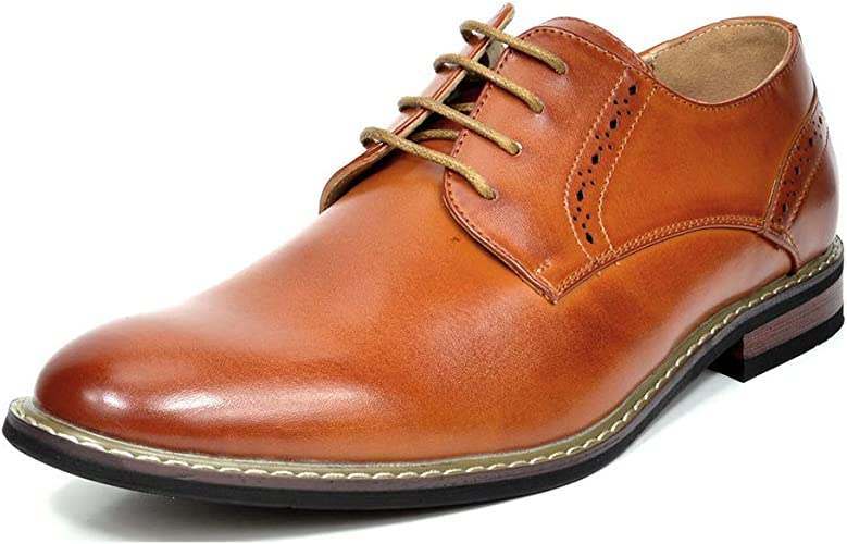 Photo 2 of Bruno Marc Men's Leather Lined Dress Oxfords Shoes size 12

