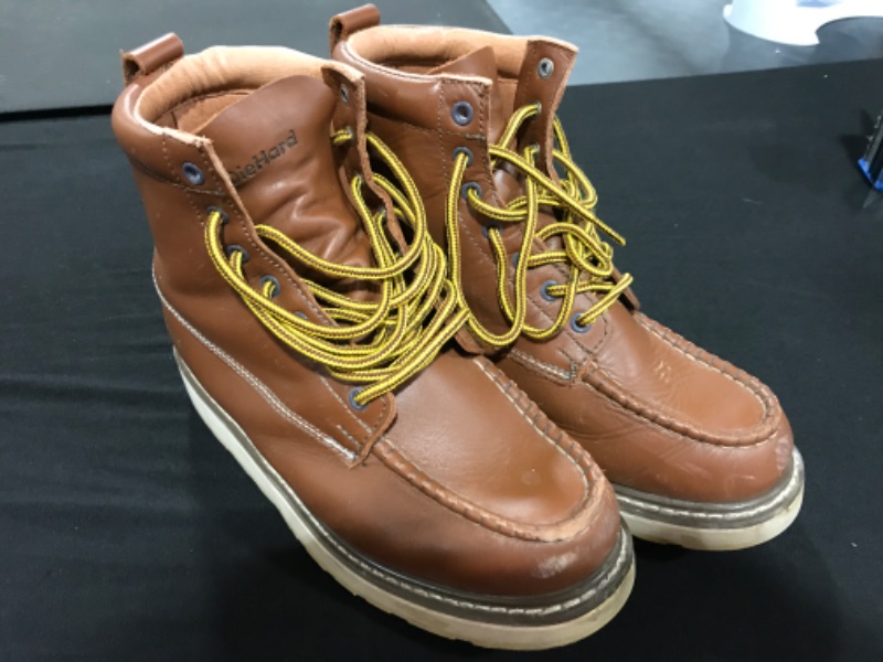 Photo 2 of [Size 8.5EE] DieHard Men's 6 Inch Leather Slip Resistant Durability Steel Toe Waterproof Work Boots