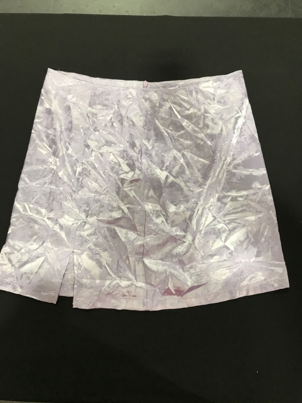Photo 1 of [Size L] Lilac Silk Skirt