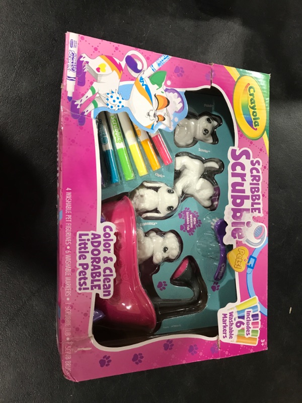 Photo 2 of CRAYOLA SCRIBBLE SCRUBBIE PETS