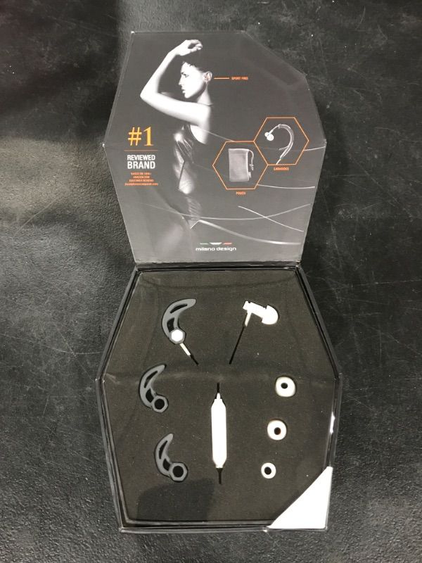 Photo 1 of V-MODA Forza In-Ear Headphones with In-Line Mic and Remote Control (Apple iOS, White)