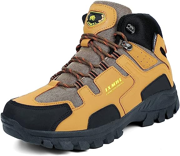 Photo 1 of [Size 8.5] Men's hiking boots Outdoor sports casual shoes Anti slip wear-resistant breathable light camping boots Mountaineering shoes
