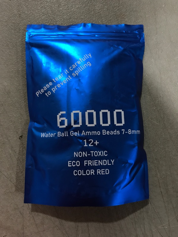 Photo 1 of 60000 Water Ball Get Ammo Beads 7-8mm