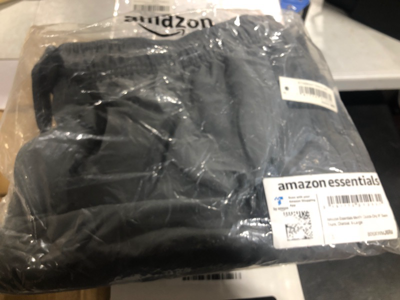 Photo 1 of Amazon Essentials Men's 9" Quick-Dry Swim Trunk X-Large Charcoal