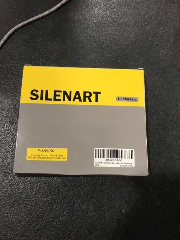 Photo 2 of Magnetic Dry Erase Markers Fine Tip, Small Whiteboard Markers for Kids, Fine Point, Low-Ordor, Dry Erase White Board Pens with Eraser, 10 Pack