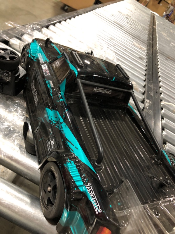 Photo 1 of ARRMA RC Truck 1/8 Infraction 4X4 3S BLX 4WD All-Road Street Bash Resto-Mod Truck RTR (Batteries and Charger Not Included), Teal, ARA4315V3T2