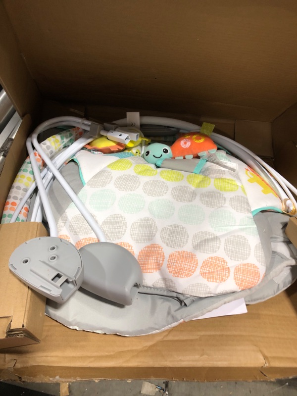 Photo 2 of Bright Starts Whimsical Wild Comfy Baby Bouncer Seat with Soothing Vibration and Music