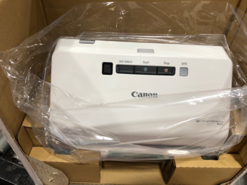 Photo 6 of Canon imageFORMULA R40 Office Document Scanner For PC and Mac, Color Duplex Scanning, Easy Setup For Office Or Home Use, Includes Scanning Software
