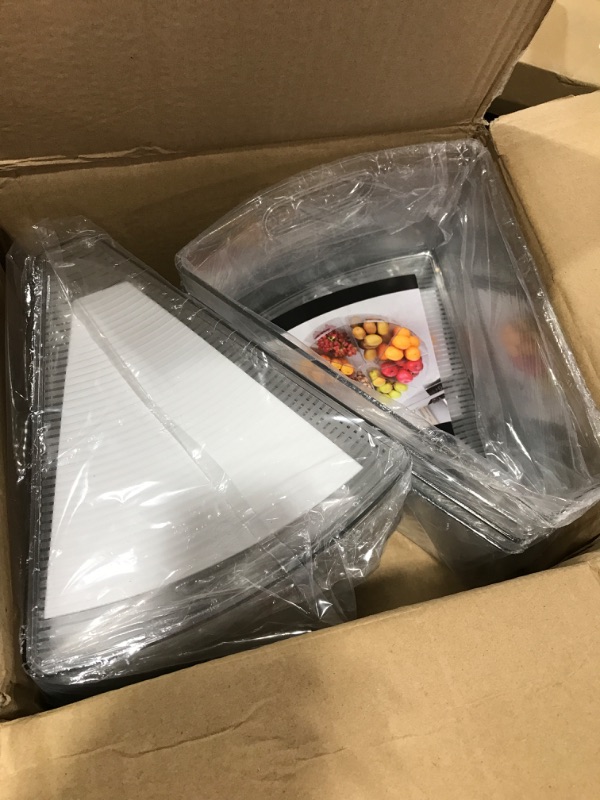 Photo 1 of  Kitchen Lazy Susan Pantry Cabinet Binz 1/8, Set of 8, Clear

