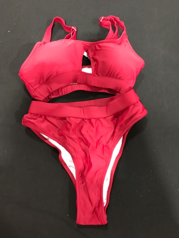 Photo 1 of [Size S] Ladies 2 pc Swimsuit- Ruby