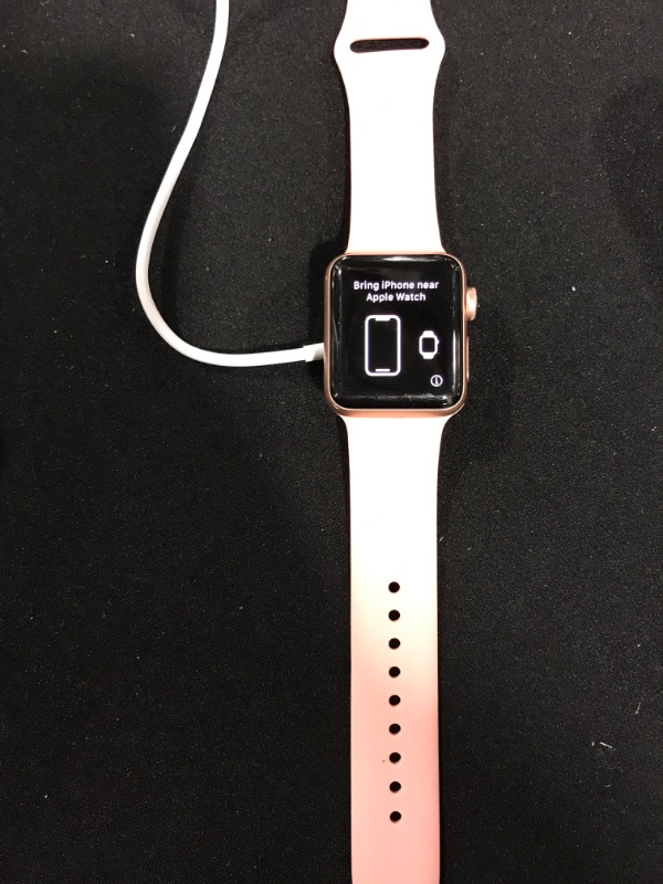 Photo 2 of Apple Watch 38mm Series 3 GPS + Cellular with Sport Band MQJN2LL/A