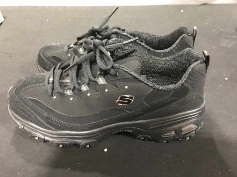 Photo 2 of [Size 10] Skechers Women's DLites-Play on Memory Foam Lace-up Sneaker Fashion
